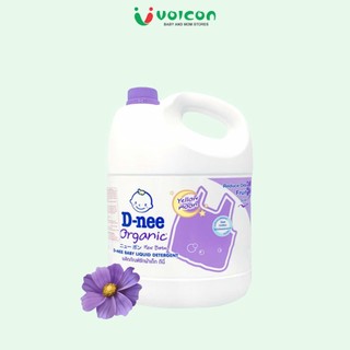Nước giặt Dnee chính hãng 3000ml có 4 màu tím, hồng, xanh, xanh lá, an toàn cho làn da bé