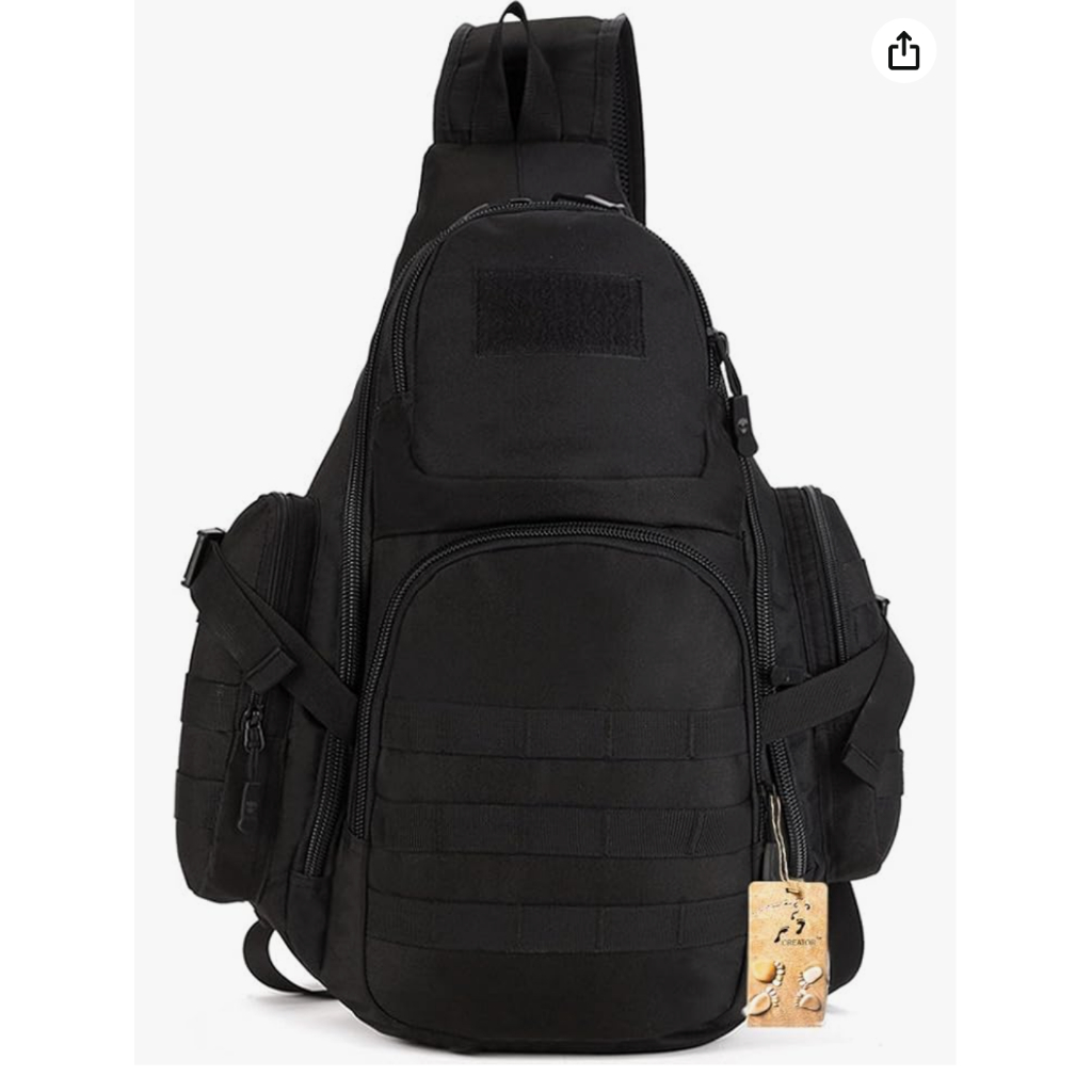 Túi_balo đeo chéo lớn COMMAN_Tactical Sling Bag
