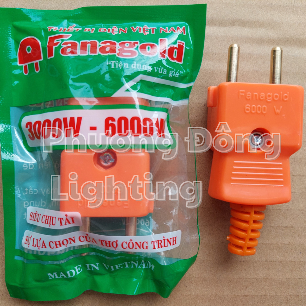 Phích cắm - phích nối chịu tải cao 4500w - 6000w - Phích cắm công nghiệp Thương hiệu Fanagold