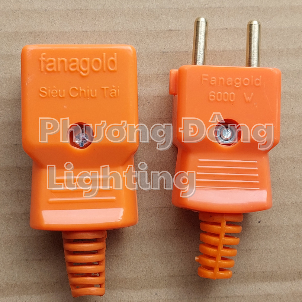 Phích cắm - phích nối chịu tải cao 4500w - 6000w - Phích cắm công nghiệp Thương hiệu Fanagold