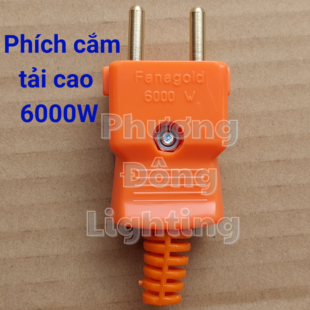 Phích cắm - phích nối chịu tải cao 4500w - 6000w - Phích cắm công nghiệp Thương hiệu Fanagold
