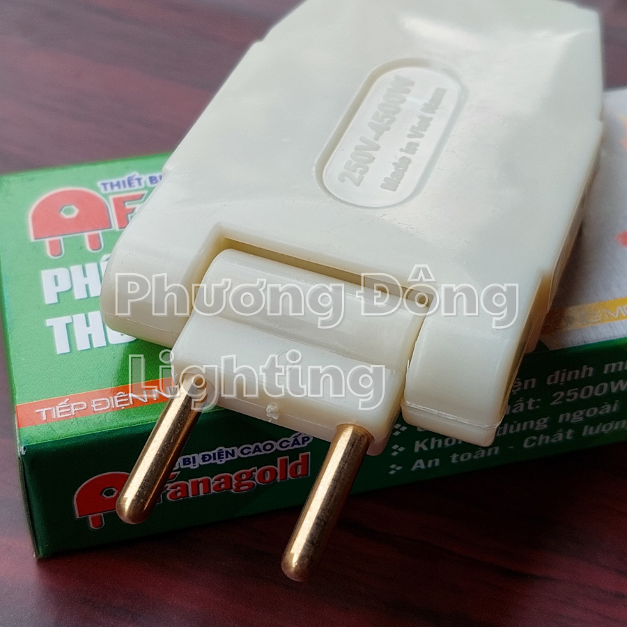 Phích cắm chia 3 thông minh 2500W Thương hiệu Fanagold