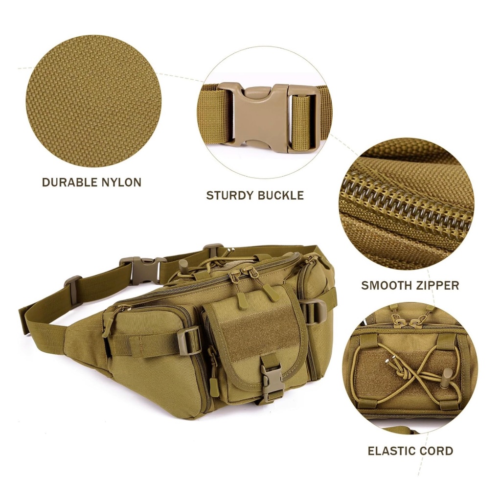Túi bao tử_đeo hông chiến thuật COMMAN_Military Waist Pack