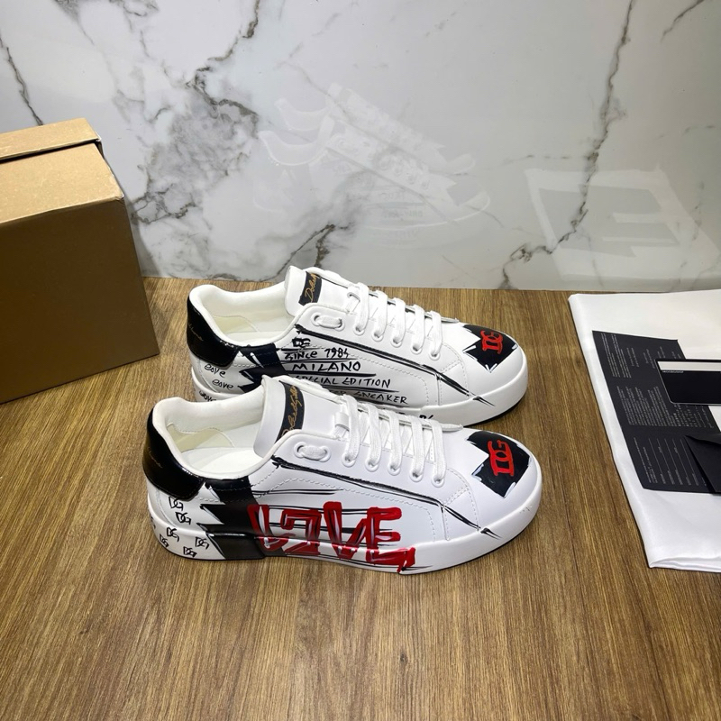 ⚡️[Hight Quality] Giày Do1lce G New Limited Portofino Sneakers - Điểm Nhấn Nhịp Đập 7 Màu Cao Cấp Full Box Qccc