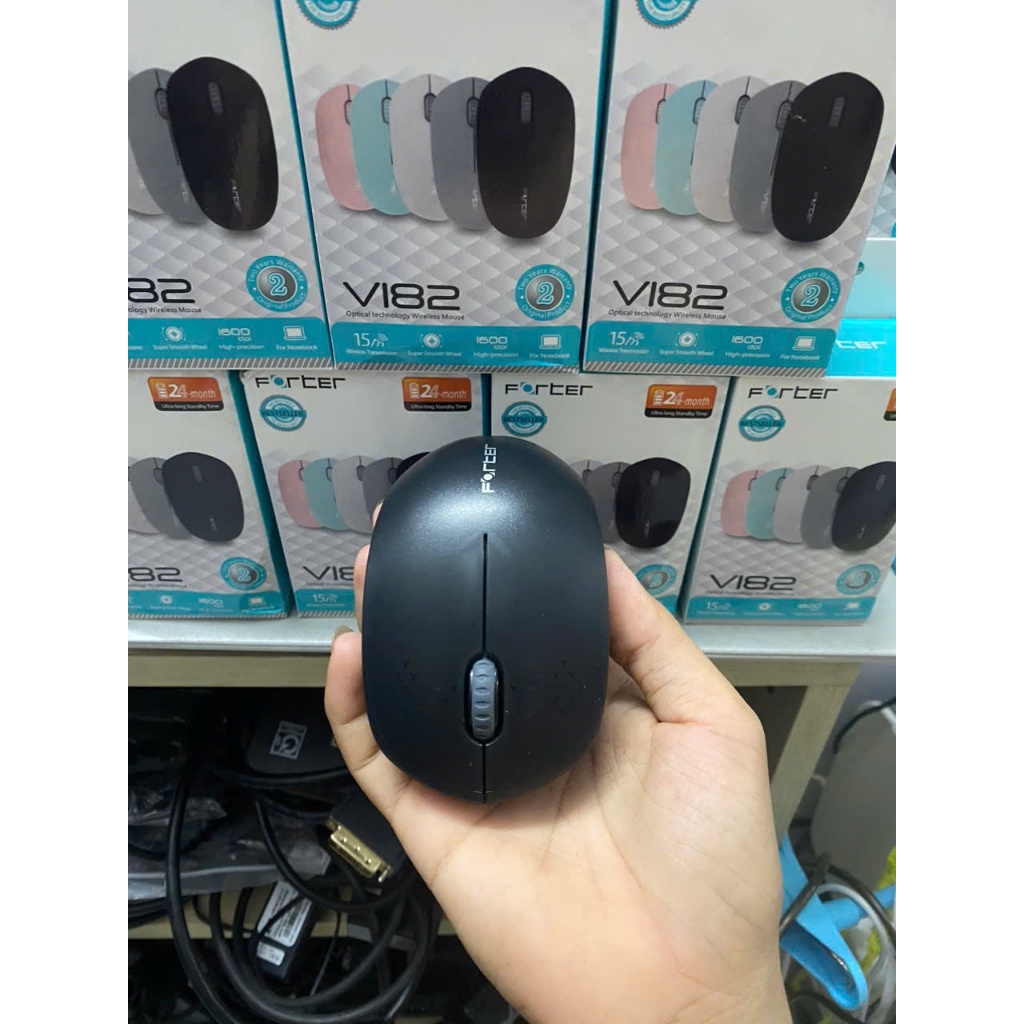 Chuột Không Dây FORTER V182 NEW FULL BOX - Siêu Nhạy, siêu Bền -Dùng ...