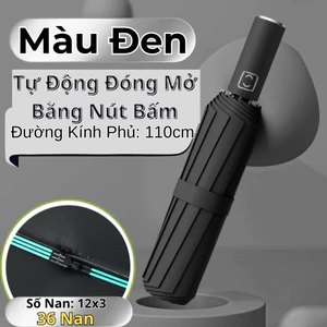 Ô Dù Che Mưa TỰ ĐỘNG Đóng Mở Gấp Gọn 2 Chiều, Chống Tia UV Hiệu Quả