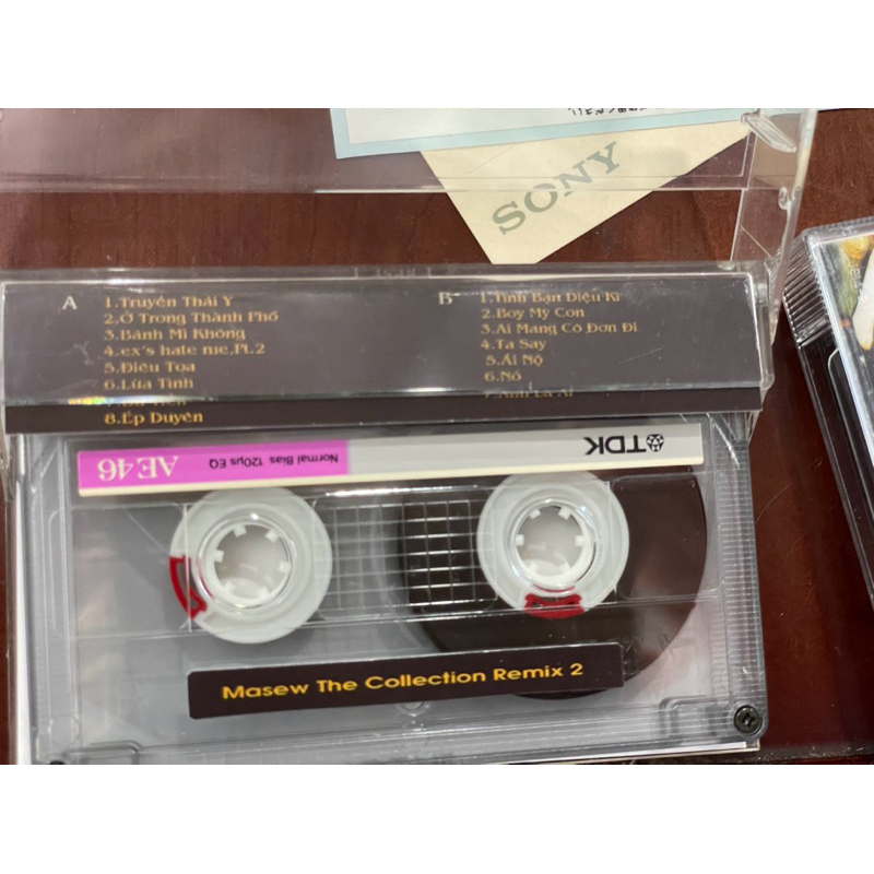 Băng Cassette Masew Remix The Colletion 2