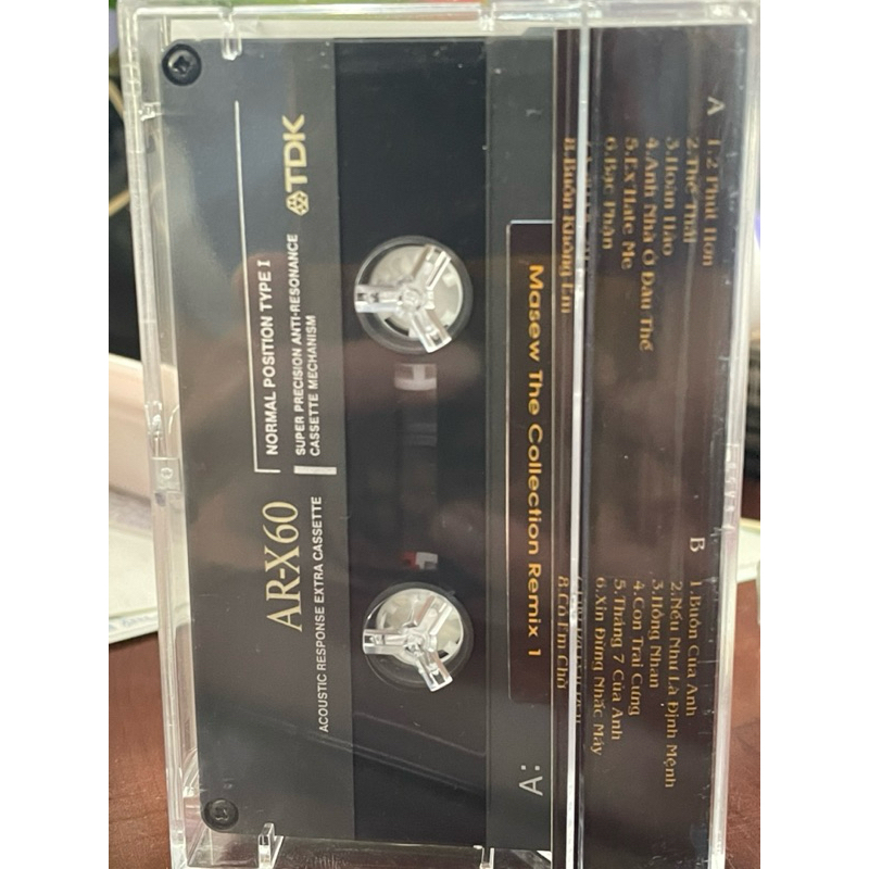 Băng Cassette Masew Remix The Collection 1