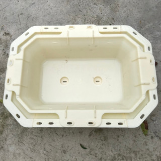Khuôn đúc chậu chữ nhật chậu chữ nhật kích thước 55 x37 x20, chất liệu nhựa abs