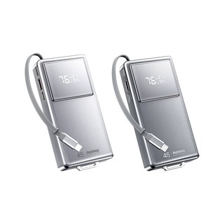 Pin Dự Phòng Remax FCP-30 20.000mAh Cổng TypeC và Cáp TypeC In/Out 45W, USB-A Out 22.5W, Màn hình hiển thị thông số