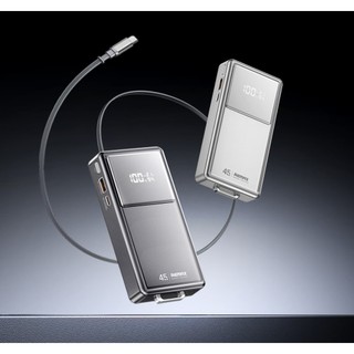 Pin Dự Phòng Remax FCP-30 20.000mAh Cổng TypeC và Cáp TypeC In/Out 45W, USB-A Out 22.5W, Màn hình hiển thị thông số