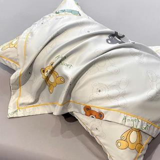 Vỏ gối nằm lụa thái M2T BEDDING mềm, mịn, mát, kích thước 50x70cm