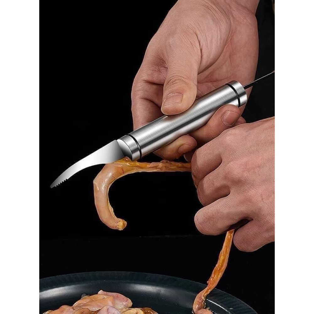 DỤNG CỤ LỘT VỎ, LẤY CHỈ TÔM, LÀM LÒNG GÀ, ĐÁNH VẢY CÁ ĐA NĂNG TIỆN DỤNG