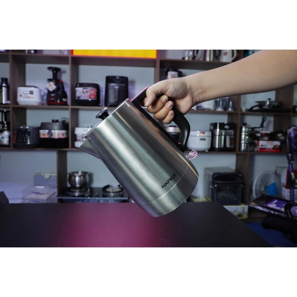Ấm siêu tốc Hafele HS-K1704X/ 535.43.734 - Công suất 2200W - Bảo hành chính hãng 12 tháng