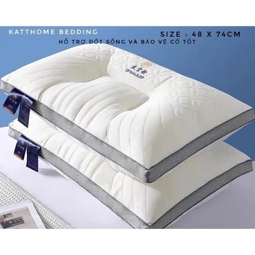Gối Ngủ, Gối SPA, Gối Công Thái Học, Gối Massage, Gối Than Tre Kháng Khuẩn, Gối Băng Lạnh chống đau mỏi vai gáy