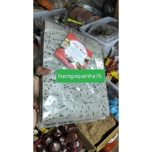 Bánh Tráng Mè Đen Đăk Lăk Từ Bột Gạo, (500g) Nhúng Nước Dẻo Đại, Ăn hơi Cuốn