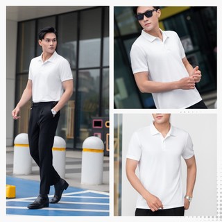 Áo Polo Nam Cao Cấp MENTORIS Vải Thoáng Mát, Form Slim Fit, Bo Cổ Dệt Nổi Sang Trọng MPS203S