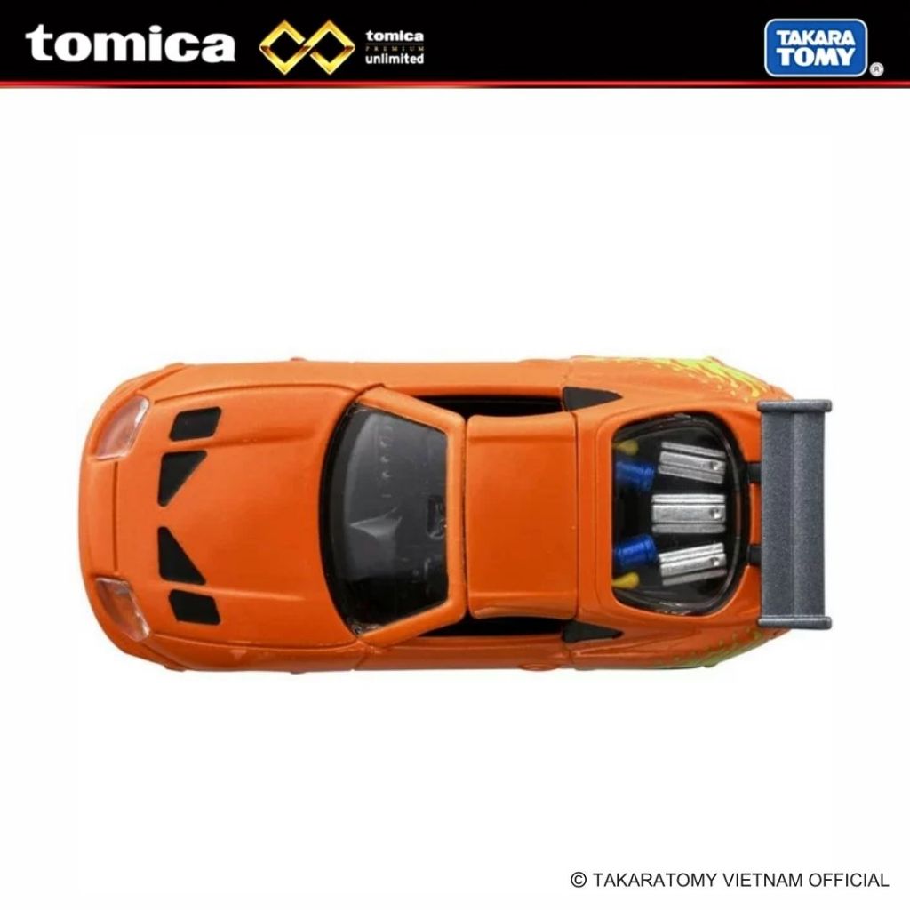 Ảnh Xe mô hình TOMICA Premium Unlimited 03 Fast & Furious Toyota Supra Fullbox Chính hãng TakaraTomy 2