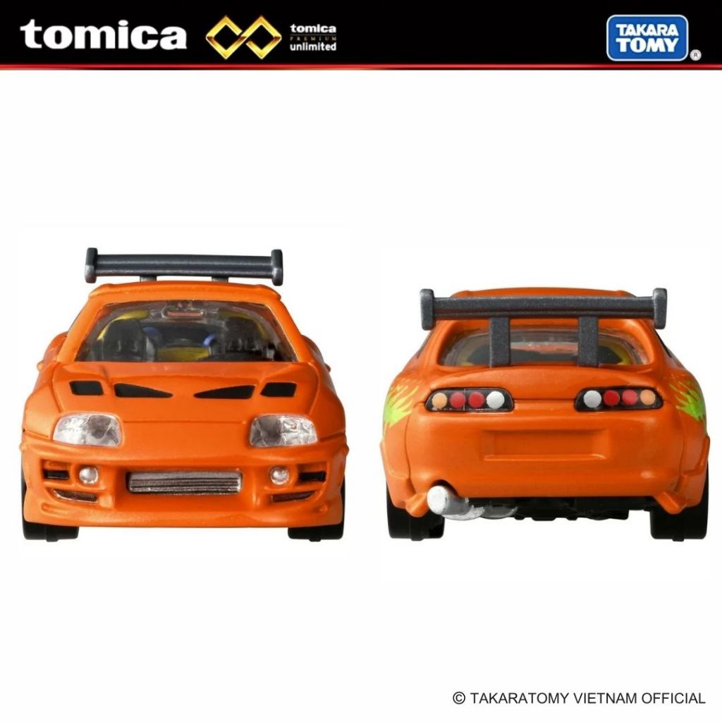 Ảnh Xe mô hình TOMICA Premium Unlimited 03 Fast & Furious Toyota Supra Fullbox Chính hãng TakaraTomy 3