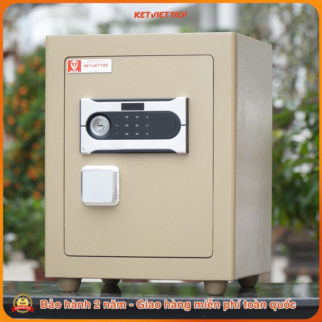 Két sắt mini điện tử Việt Tiệp siêu cường SC34ĐT Khóa điện tử chống cháy siêu cấp miễn phí giao hàng toàn quốc