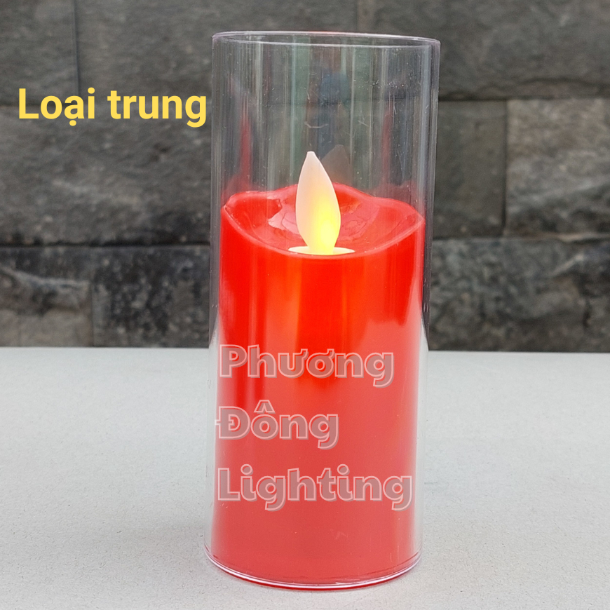 Cốc đèn cầy điện tử trang trí nhà, bàn thờ, nhà hàng, khách sạn, tiệc cưới...