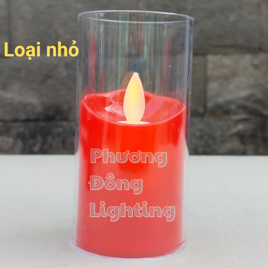 Cốc đèn cầy điện tử trang trí nhà, bàn thờ, nhà hàng, khách sạn, tiệc cưới...