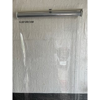 Rèm cuốn pvc trong suốt ngăn nhiệt , che mưa, cản bụi