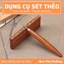 Kim rút thẻo cán gỗ câu đài - Bộ combo 3 món thước đo thẻo câu đài - Đan Thư Fishing