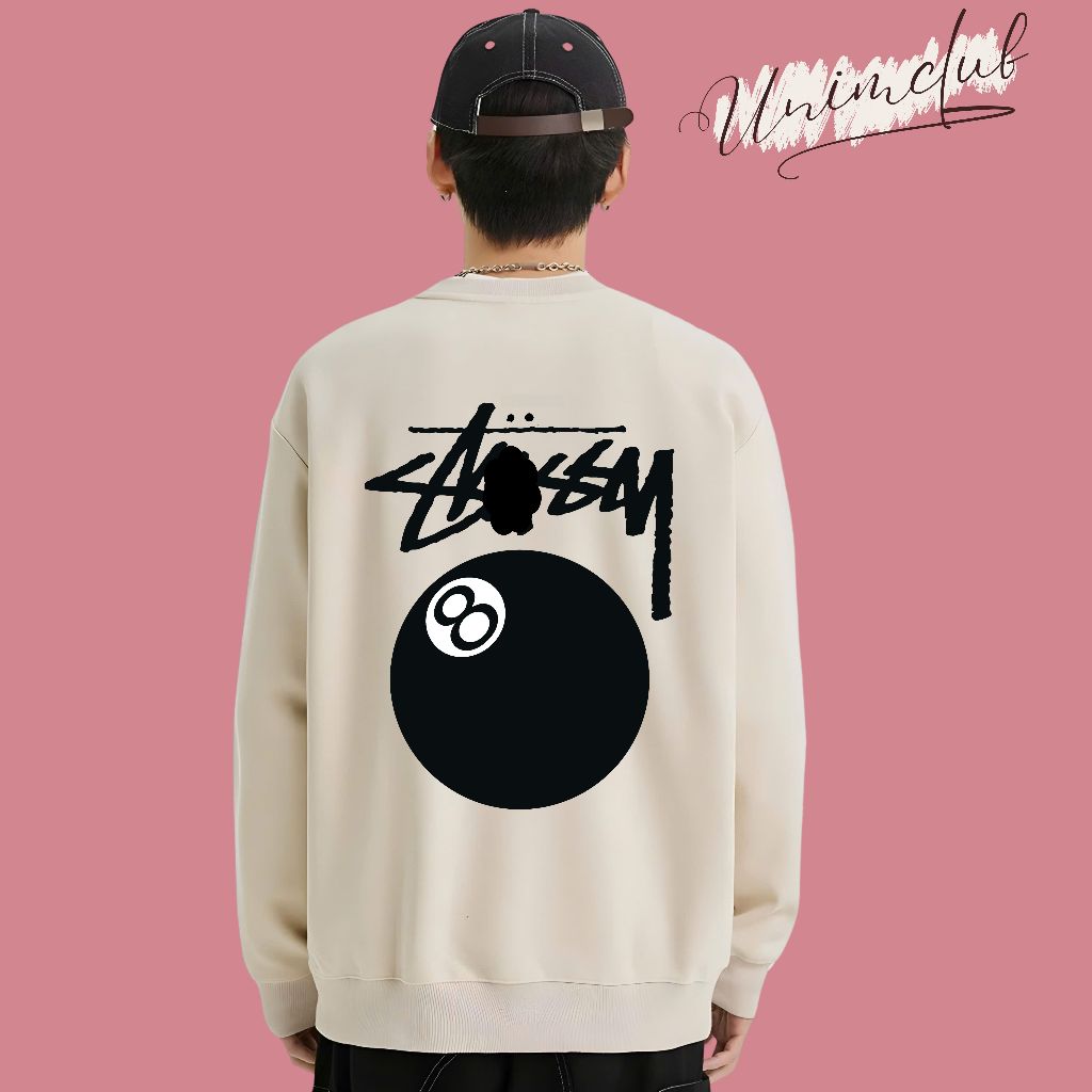 [Nỉ chân cua] Áo Sweater STU SSY Unim Store Nỉ Chân Cua Cao Cấp Phong Cách Streetwear Unisex SWT09