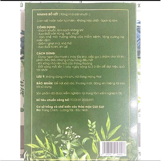 [combo 2] hộpNhang bồ kết xông nhà Cát Cát