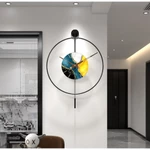 4 Mẫu - Đồng Hồ Treo Tường Decor - Đường Kính 60cm - Decor Trang Trí Nghệ Thuật Cao Cấp - Phong Cách Bắc Âu - BH 1 Năm — ảnh 2