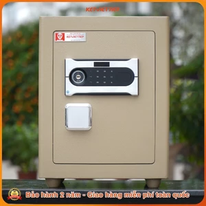 Két sắt mini điện tử Việt Tiệp siêu cường KVTSC66 Khóa điện tử chống cháy siêu cấp miễn phí giao hàng toàn quốc