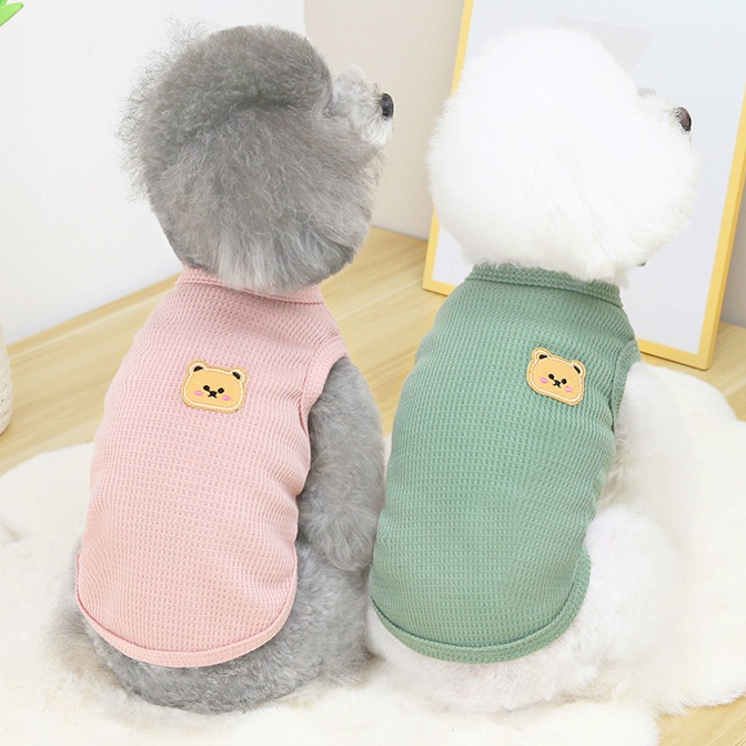 Áo Thú Cưng Chó Lớn Mèo Cún Con Đồ Cho Poodle Pug Becgie Corgi Phốc Hươu 2 Tháng Mặc Ấm Big Size To Nhỏ Mùa Hè Giá Rẻ