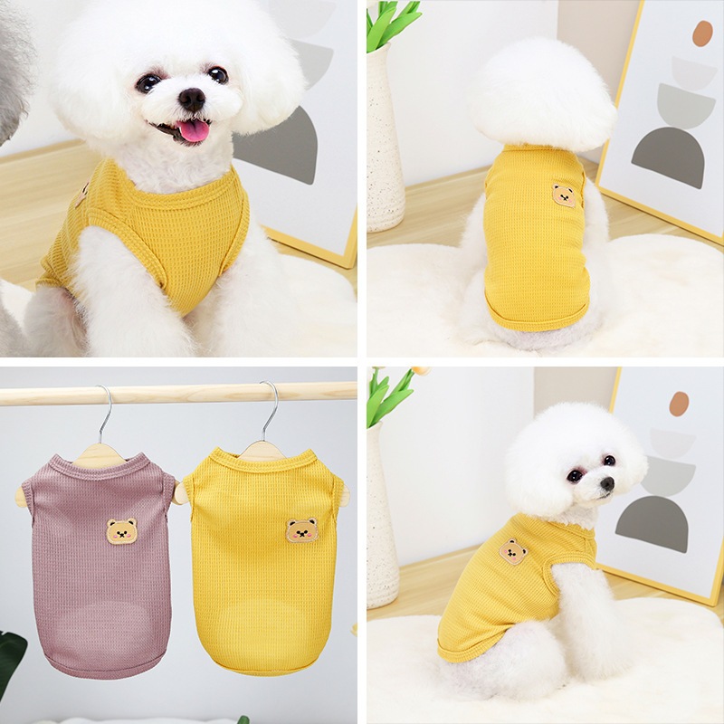 Áo Thú Cưng Chó Lớn Mèo Cún Con Đồ Cho Poodle Pug Becgie Corgi Phốc Hươu 2 Tháng Mặc Ấm Big Size To Nhỏ Mùa Hè Giá Rẻ