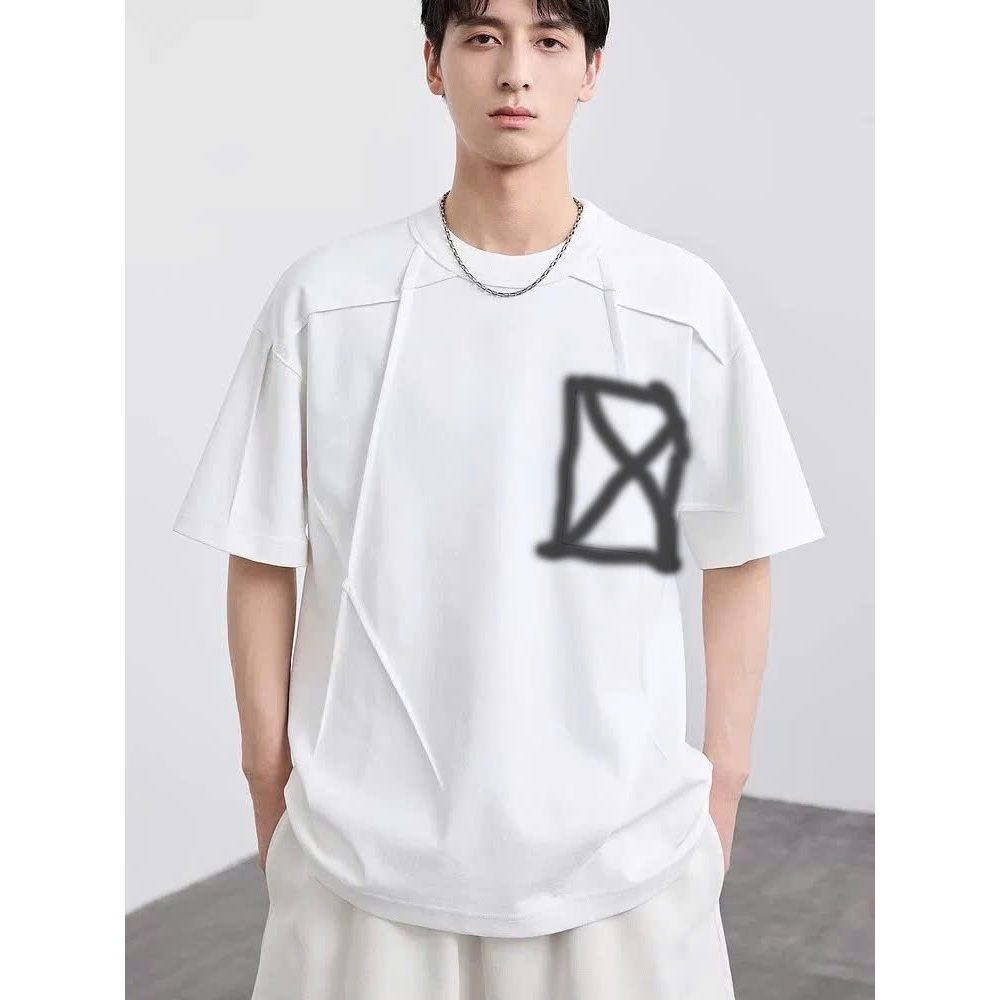 Áo thun Stee Cổ tròn Style ROLLING ICVCVNI Unisex Menwear Cotton