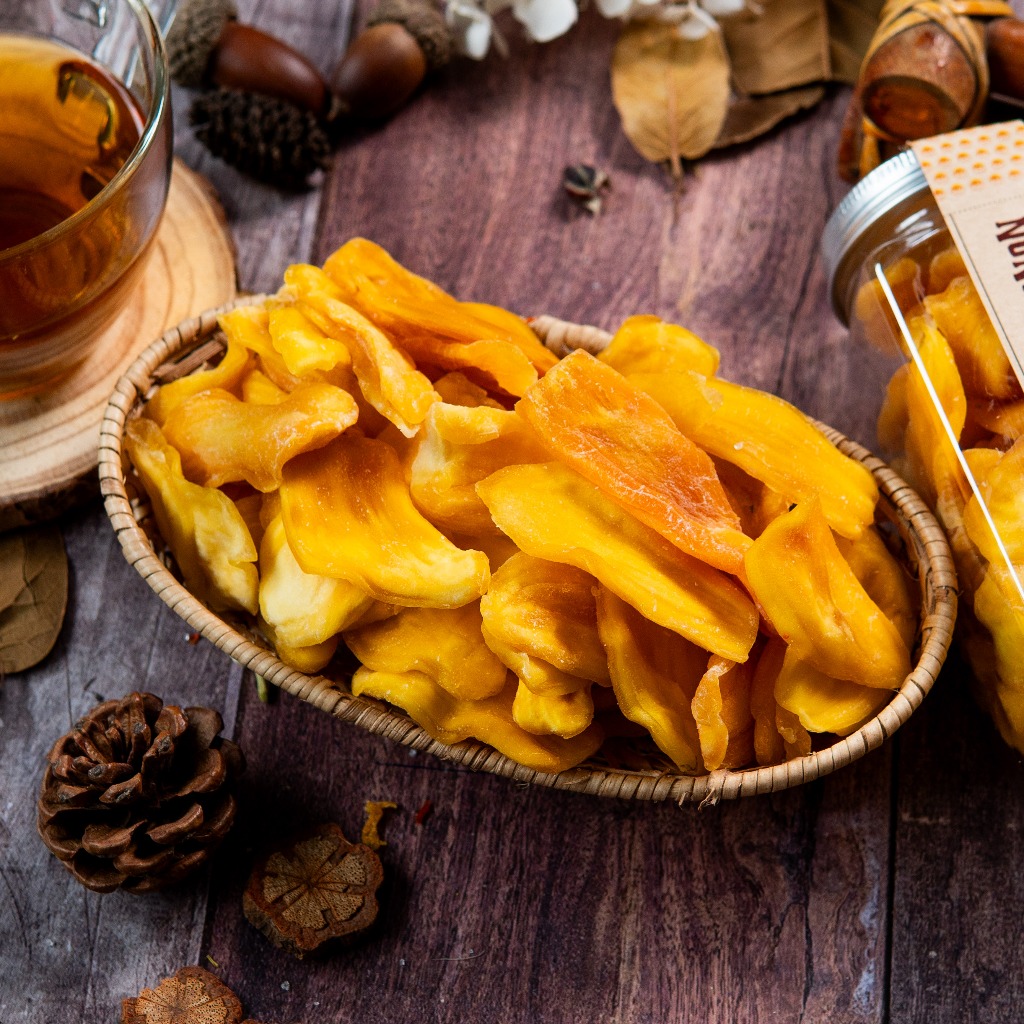 Mít sấy dẻo không đường chuẩn organic - Minh Tiến Farm - Đặc sản Đà Lạt