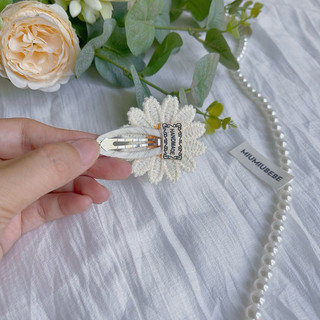 Set Kẹp Tóc Handmade Hoa Cúc Họa Mi