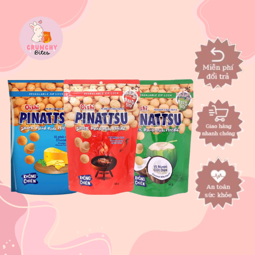 Snack đậu phông Pinattsu của Oishi | Shopee Việt Nam