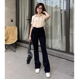MIDDUA - Tee2503 Áo thun polo nữ chất cá sấu mềm