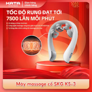 Máy Massage Cổ SKG K5-3 chính hãng công nghệ massage hiện đại, máy massage cổ 4 trong 1 giảm đau mỏi cổ hiệu quả