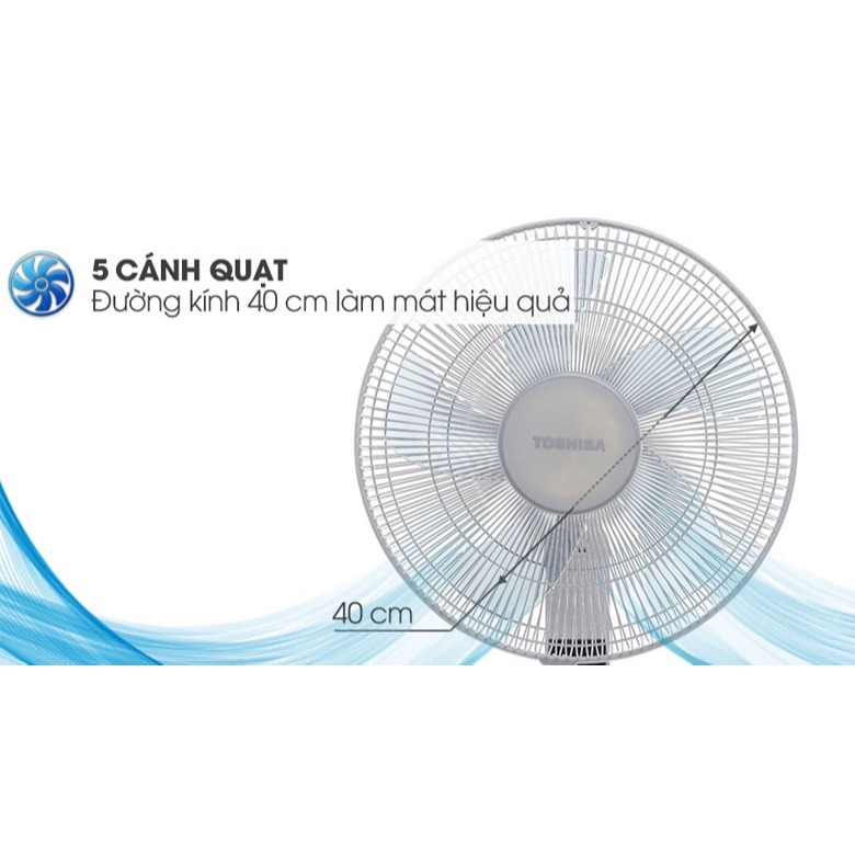 Quạt đứng Toshiba F-LSA20VN - 4 chế độ thông minh - Bảo hành chính hãng 12 tháng [Hỏa tốc Hcm]