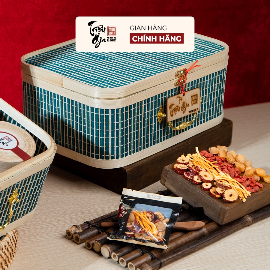 Ảnh Set Quà Hoàng Gia Trà  Sức Khỏe Triệu Gia Tinh Hoa Thượng Phẩm 4