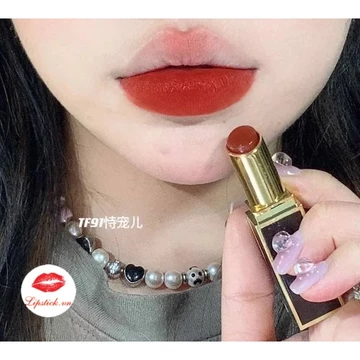 Son Tom Ford 91 Lucky Star Màu Đỏ Cam Gạch 3.3g