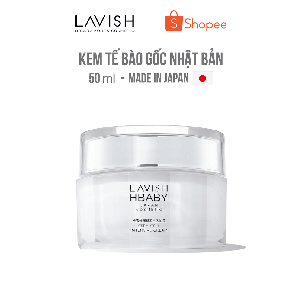 Ảnh Kem Tế Bào Gốc Nhật Bản Lavish H Baby Stem Cells Intensive Cream 50ml 2