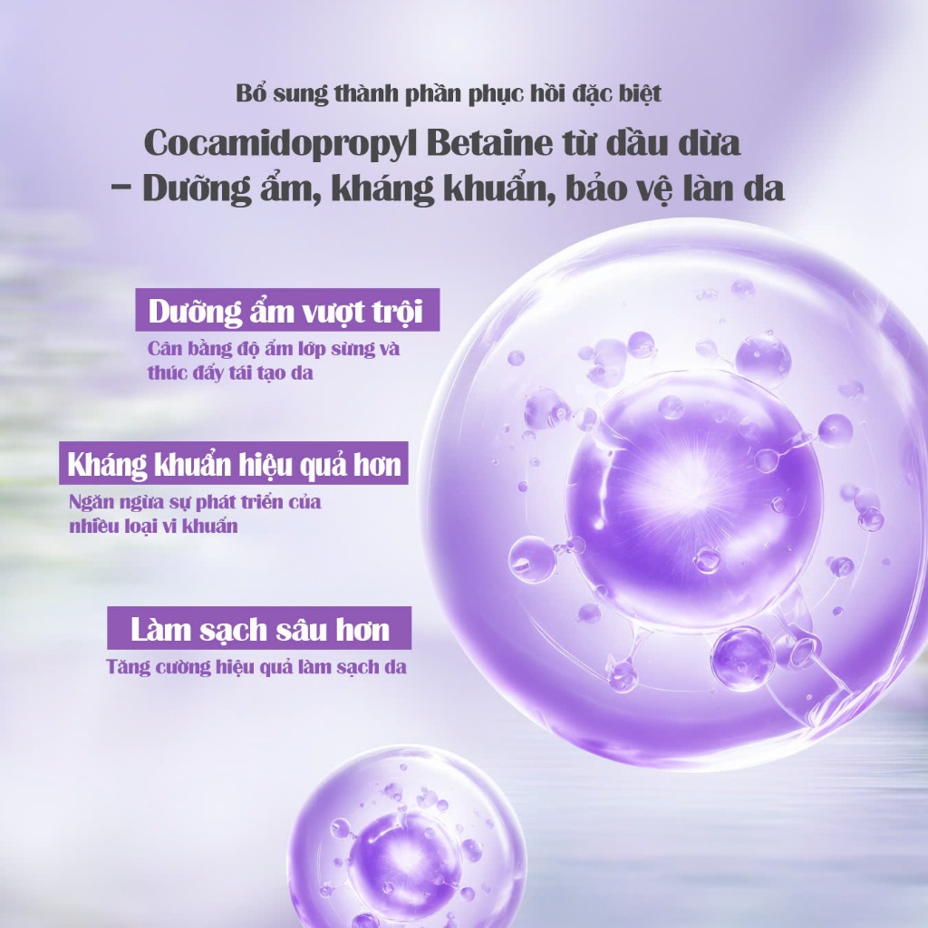 Ảnh [Mua 1 Tặng 1] Sữa Tắm Hương Nước Hoa Lan Tím Lilystar Lưu Hương Cao Cấp Dưỡng Ẩm Và Làm Sach Sâu Cho Cơ Thể Chai 300ml 2