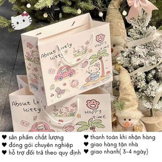 Túi Quà Tặng Dễ Thương Cute Bạn Gái Người Yêu Sinh Nhật Nhân Vật Hoạt Hình Kitty Timo GQ14