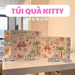 Túi Quà Tặng Dễ Thương Cute Bạn Gái Người Yêu Sinh Nhật Nhân Vật Hoạt Hình Kitty Timo GQ14