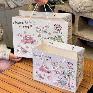 Túi Quà Tặng Dễ Thương Cute Bạn Gái Người Yêu Sinh Nhật Nhân Vật Hoạt Hình Kitty Timo GQ14