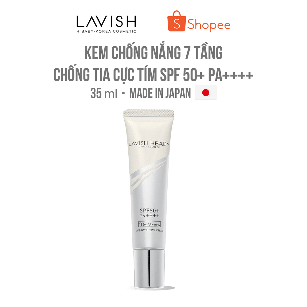 Ảnh UV PROTECTIVE CREAM / KEM CHỐNG NẮNG QUANG PHỔ RỘNG SPF 50+ PA++++ LAVISH 35ml 2