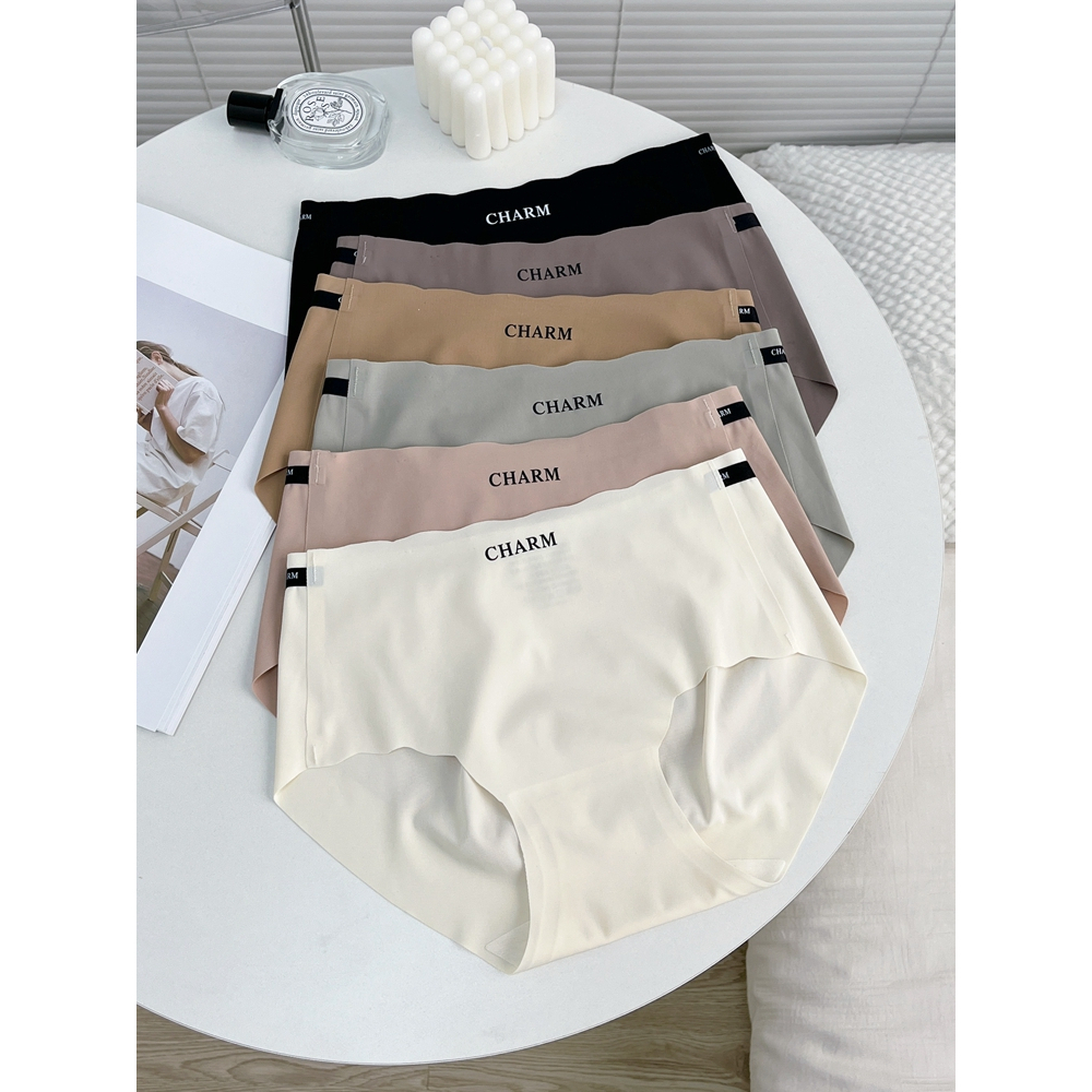 Sét 10 Quần Lót Nữ Quần Chíp Đúc Su Thun Lạnh Cạp Viền Sóng CHARM Cao Cấp Không Lộ Viền 200